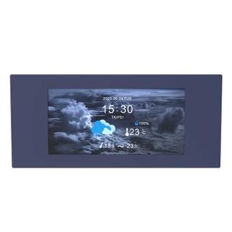 Thermaltake AC-080-OONNAN-A1 LCD Display Panel Kit for View 600 Tempered Glass Case Future Dusk Edition