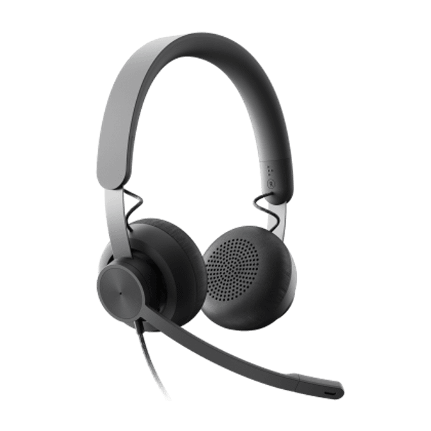 LOGITECH 981-001097 ZONE WIRED UC STEREO HEADSET USB-C W/USB-A ADAPTER