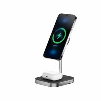 ALOGIC MSP21CS15W MagSpeed 2-in-1 Wireless 15W Charging Station