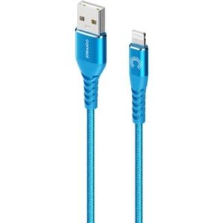 Comsol ALKVBE 1.2m USB-A to Lightning Cable Reinforced with Aramid Fibre Blue