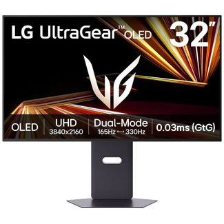LG 32GX850A-B UltraGear GX8 31.5" UHD 165Hz /FHD 330Hz Dual-Mode FreeSync Premium OLED Gaming Monitor