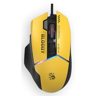 Bloody ERBMA708 W95 Ultra Extra Fire RGB Gaming Mouse Lime