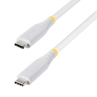 StarTech CC1M40GUSB4TPW 1m USB4 Cable USB-IF Certified 40Gbps White