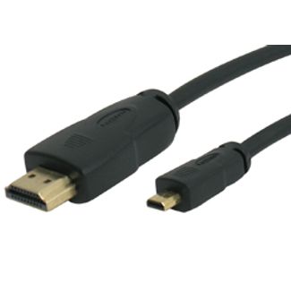 Comsol HDMI-C4-02 2M High Speed Micro HDMI Cable with Ethernet - version 1.4