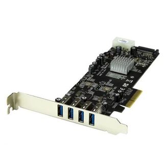 StarTech PEXUSB3S42V 4 Port Dual Bus PCIe USB 3 Card w/ UASP