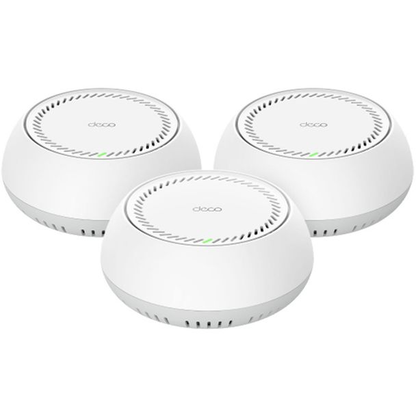 TP-Link Deco BE65-PoE(3-pack) BE11000 Whole Home Mesh Wi-Fi 7 System with PoE