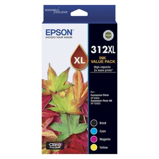 EPSON C13T183A92 312XL 4 Colour Ink Cartridge Value Pack