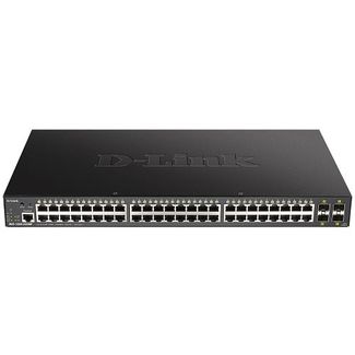 D-Link DGS-1250-52XMP MP 52-Port Gigabit Smart Managed PoE+ Switch