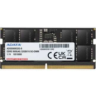 ADATA AD5S56008G-S 8GB (1x8GB) 5600MHz DDR5 SODIMM Laptop Memory