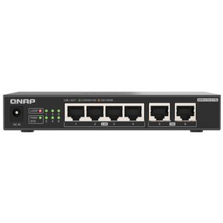 QNAP QSW-2104-2T-R2 2104-2T 5 Port 2.5Gbe Unmanaged Switch