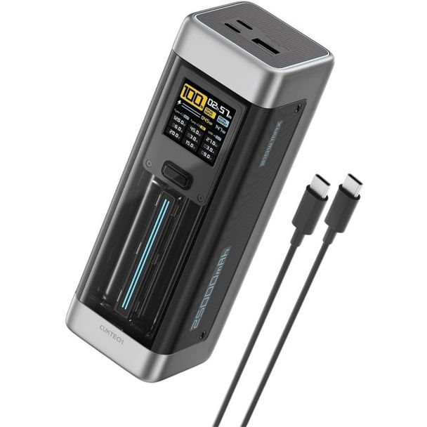 CUKTECH CUK-00P23GLBK 25000mAh 210W 20 Power Bank