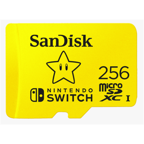Sandisk SDSQXAO-256G-GN3ZN And Nintendo SQXAO 256GB U3 C10