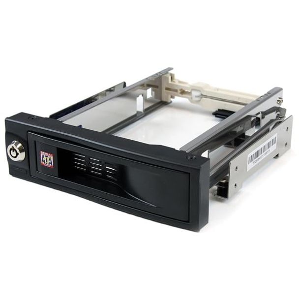 StarTech HSB100SATBK 5.25in Trayless Mobile Rack for 3.5in HDD