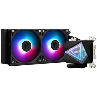 MSI MAG CORELIQUID I240 240mm ARGB AIO Liquid CPU Cooler Black