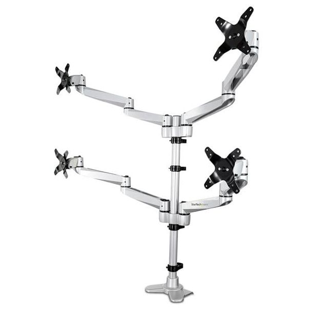 Startech ARMQUADPS Monitor Mount Quad Monitor Desk Mount