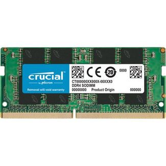 Crucial CT16G4SFRA32A 16GB (1x16GB) DDR4 SODIMM 3200MHz CL22 1.2V Laptop Memory