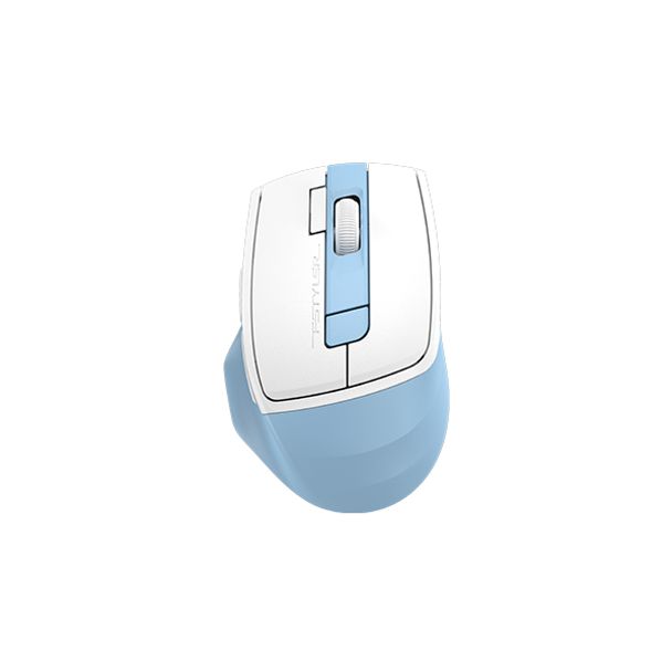 A4tech ERAMA736 FG45CS Air2 Fstyler Silent Click 2.4G Wireless Rechargeable Mouse USB Icy Blue