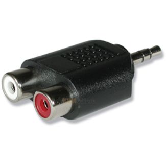 Comsol 35-2XRCA-AD 3.5mm Stereo Male to 2 x RCA Female Audio Adapter