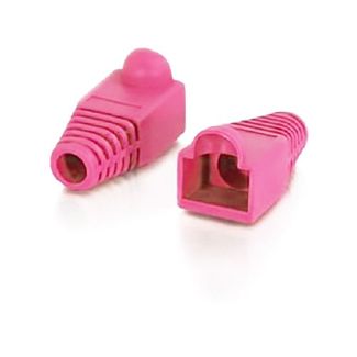 Alogic RJ45-Boot-Pink-10 Pink RJ45 Strain Relief Boot (6.0mm OD) - Bag of 10