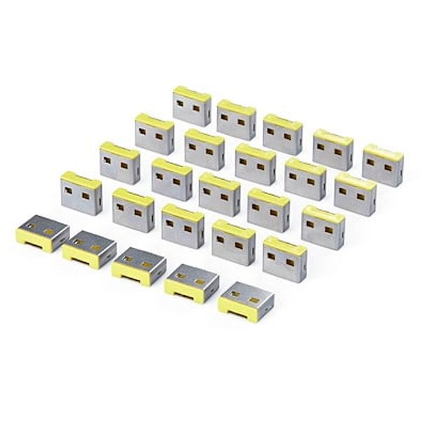 StarTech 25P-USB-A-BLOCKER USB-A Port Blocker Plugs For USB-A-port-blocker 25-Pack