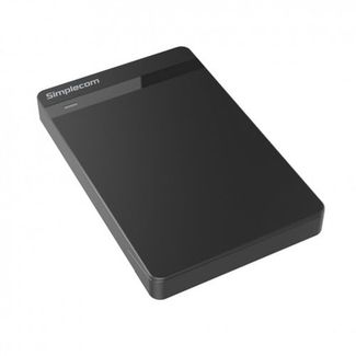 Simplecom SE203BK SE203 Tool Free 2.5" SATA HDD SSD to USB3.0 Hard Drive Enclosure Black