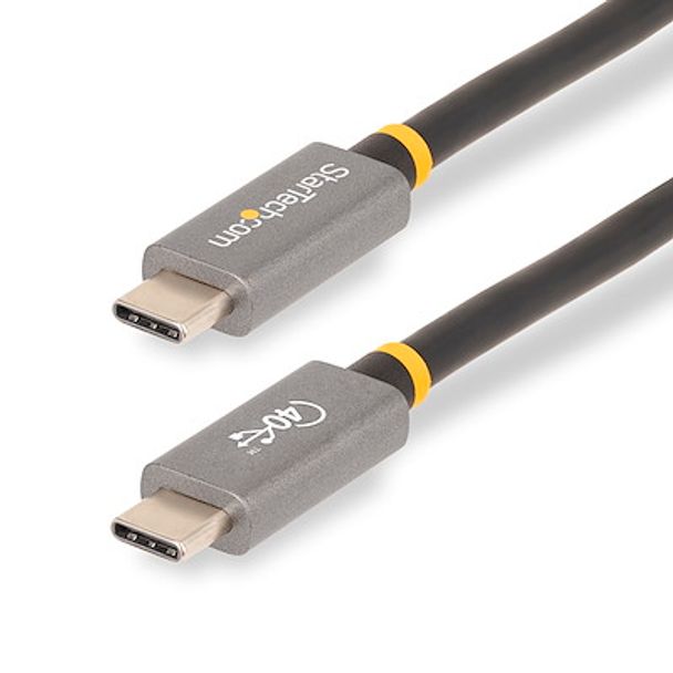 StarTech CC1M-40G-USB-CABLE 1m USB-C to USB-C 40Gbps 100W PD USB4 Cable