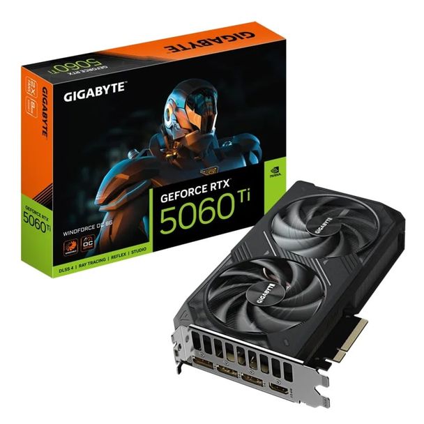 Gigabyte GV-N506TWF2OC-8GD GeForce RTX 5060 Ti WINDFORCE OC 8G Graphics Card
