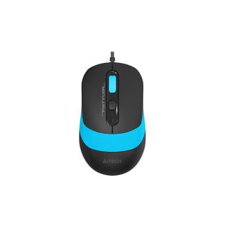A4tech ERAMA702 FM10S Fstyler Silent Click Optical Wired Mouse USB Blue