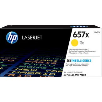 HP CF472X 657X Yellow Original LaserJet Toner Cartridge