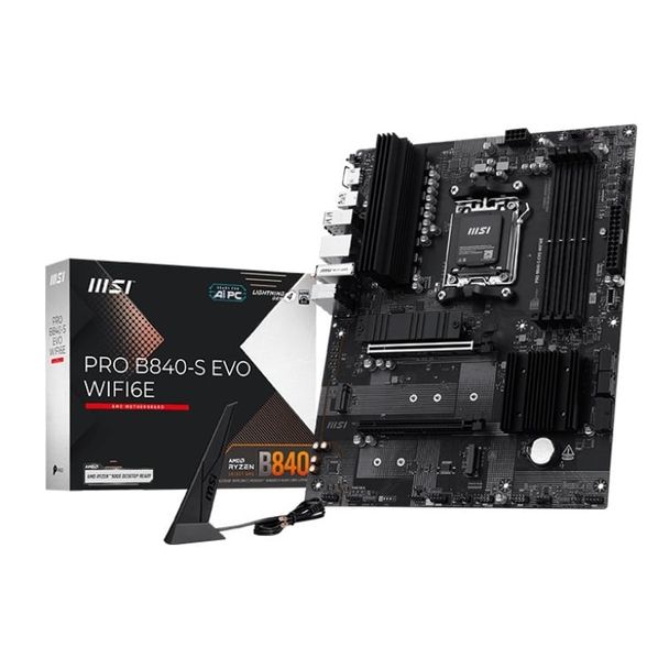 MSI PRO B840-S EVO WIFI6E Motherboard