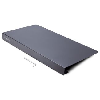 StarTech DSKCRNRSLV Clamp-On Steel Desk Corner Sleeve for L-Shaped/Corner Desk - Black