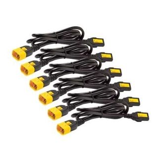 APC AP8704S-WW 1.2m Locking C13 to C14 Power Cord Kit 6 Pack