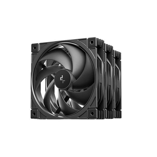DeepCool R-FD12V2-BKNPN3-G FD12 v2 120mm PWM Case Fan 3-Pack Black
