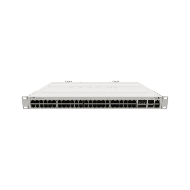 MikroTik CRS354-48G-4S+2Q+RM 48 Port Gigabit switch 4 x SFP+ cages 2 x 40G QSFP+ 1U rackmount Dual boot