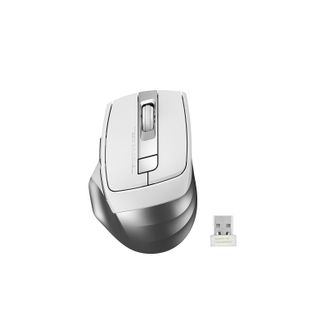 A4tech ERAMA729 FG35S Fstyler Silent Click 2.4G Wireless Mouse USB Silver
