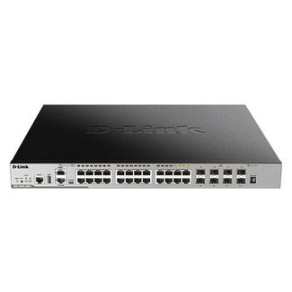 D-Link DGS-3630-28PC 28-Port GB XSTACK LAY3+ MGD STACK Switch