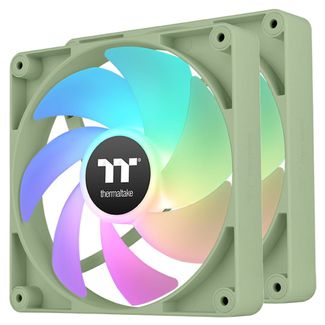 Thermaltake CL-F203-PL14MG-A CT140 140mm ARGB Sync Performance PWM Fan Matcha Green Edition 2-Pack