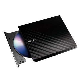 ASUS SDRW-08D2S-U LITE Slim External DVD Writer Black
