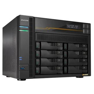 Asustor Lockerstor 8 AS6808T 8-Bay Diskless NAS Ryzen V3C14 Quad-Core CPU 16GB RAM