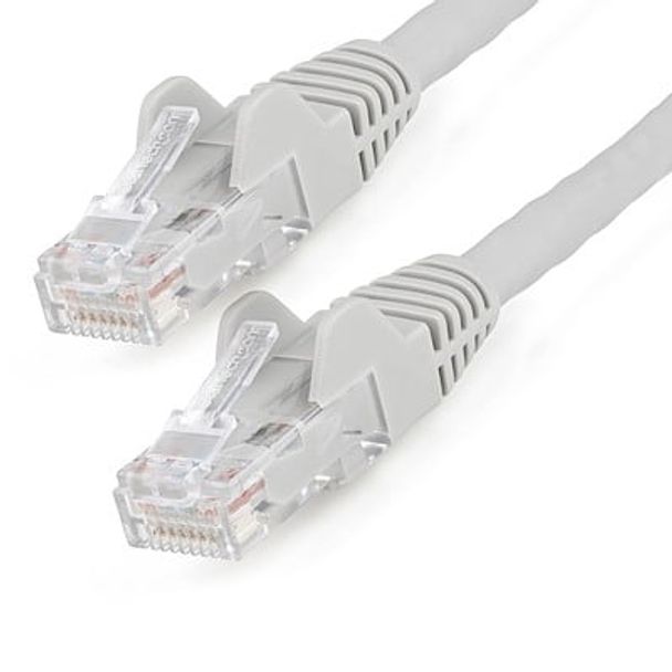 StarTech N6LPATCH15MGR 15m CAT6 LSZH Ethernet Cable Grey