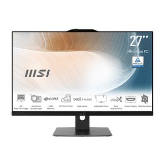 MSI Modern AM272P 1M-1217AU AIO Desktop PC 27" FHD Core7 150U 16GB 1TB W11P KB & MOUSE Black