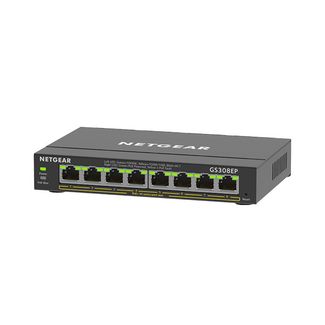Netgear GS308EP-100AUS SOHO 8-port PoE+ Gigabit Smart Managed Plus Switch
