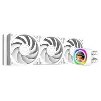 ID-Cooling ID-FX360 LCD PE WHITE AiO Liquid CPU Cooler