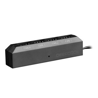 DeepCool DP-F04PWM-HUB Black FH-04 PWM 4 Port Fan Hub