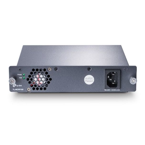 Tp-Link TL-MCRP100 100-240V Redundant Power Supply Module for TL-MC Series Media Converter