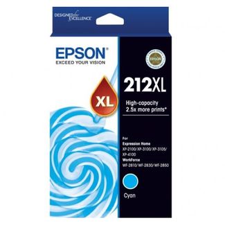 Epson T02X292 212XL Std Cyan Ink - XP-4100, XP-3105, XP-3100, XP-2100, WF-2850, WF-2830, WF-2810