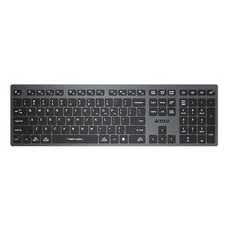 A4tech ERAKA716 FBX50C Fstyler Bluetooth & 2.4G Scissor Switch Keyboard USB Type C Grey