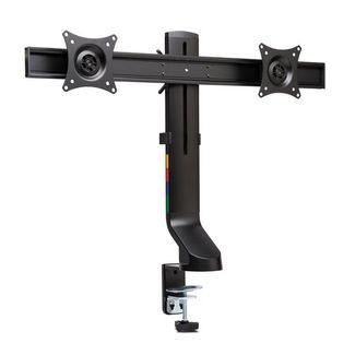 Kensington K55513WW DUAL MONITOR DESK SLIM MOUNT UP TO 27" & 8KG VESA 75x75 100x100 - BLACK
