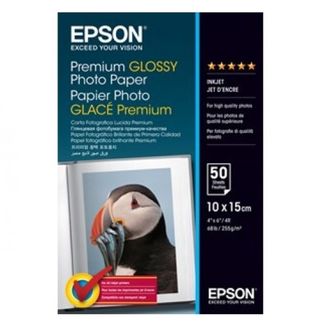 Epson S041729 Premium Glossy Photo Paper 50 Sheets