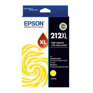 Epson T02X492 212XL Std Yellow Ink - XP-4100, XP-3105, XP-3100, XP-2100, WF-2850, WF-2830, WF-2810